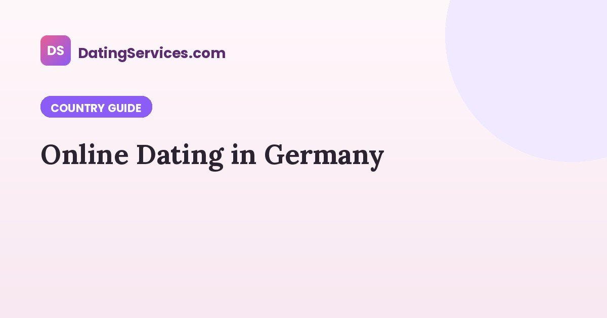 Online Dating in Germany