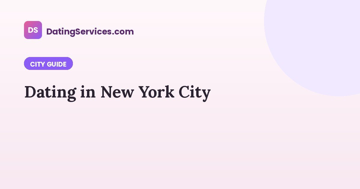 Dating in New York City